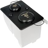 Dorman 603-212 Front Coolant And Washer Fluid Reservoir with Cap Assembly Compatible with Select Ford Models