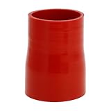 X AUTOHAUX 1 Pcs Straight Coupler Silicone Hose 63-70mm/2.48