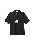 [カンタベリー] ラガーシャツ HEAVY RUGGER SHIRT ユニセックス ブラック L