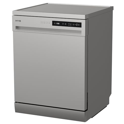 Dishwasher - Freestanding Dishwasher With 14 Place Settings, 60cm, Full Size Design, Silver, ECO Program, Quick Wash, Quiet (49 dB) - DW0114PS25 - Image 2