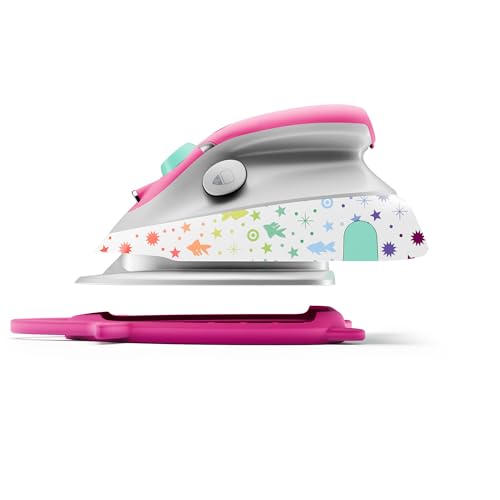 Plancha de vapor M3Pro Textile para confección con base resistente Solemate Tula Pink 3