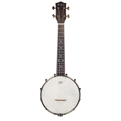 kerryshop Ukulele 23-Zoll-Konzert-Banjo Ukulele-Kombination mit Gig-Tasche Musikinstrument for Anfänger Student Musician Professional Ukulele für Anfänger Cover
