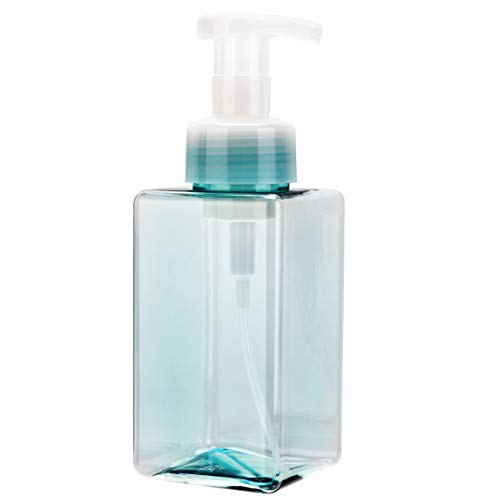 Preisvergleich Produktbild Minkissy Schaumseifenspender Flüssigschaumspender für Heimklinik Klinik Apotheke Küche Bad (Transparent Blau)