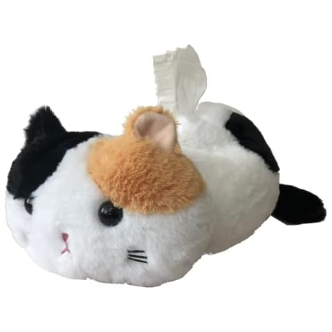 Extra Large Kawaii Cat Tissue Box Cover Cover