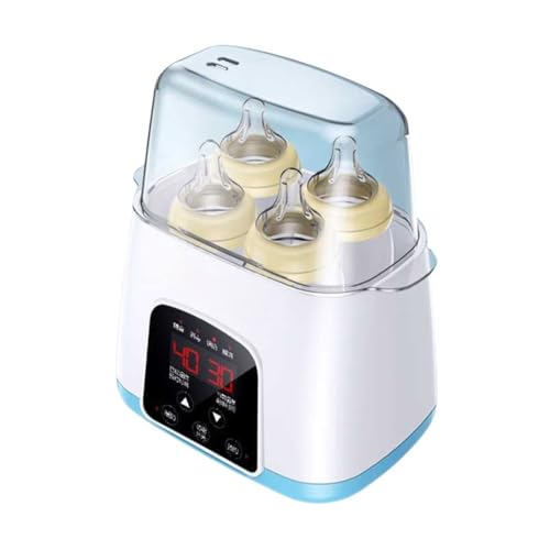 liritobor 多機能ボトルウォーマー 授乳器具 調乳ポット ミルク保温 授乳グッズ 保温ポット タッチパネル搭載 24時間保温でき 空焼き防止 (カーキ,レギュラースタイル) (ブルー,レギュラースタイル)