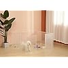 Allisandro-Small-Pet-Playpen-Small-Animal-Cage-for-Indoor-Outdoor-Use-Foldable-Yard-Fence-for-Small-Animal-Puppy-Kitten-Guinea-Pigs-Bunny-Turtle-Hamster Foldable Yard Fence for Small Animal