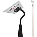 Produktbild KOTARBAU® Gartenhacke aus Metall 120 mm mit Holzstiel 95 cm Trapezform Gartenhacke mit Stiel Beethacke Pflanzhacke Unkrauthacke mit Stiel Gartenwerkzeug Unkraut Entfernen Gartenpflege