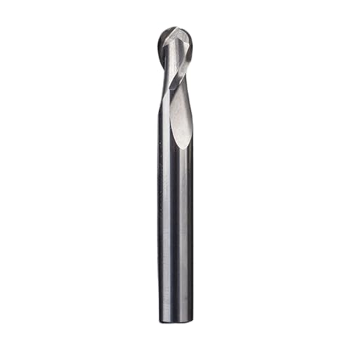 Image of Robust 6mm Steel Nose End Mill with Polish Edges for Wood Carving Woodworking Engraving Divisions