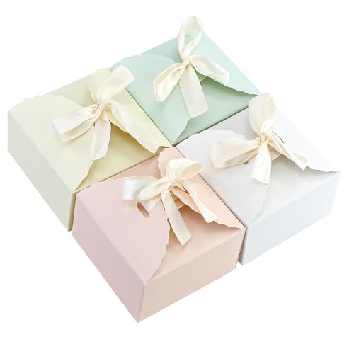 44Pcs Cajitas Regalo Borde Con Ondas Cajas Cuadradas Con Cinta 9x8x5cm,caja Ondulada Cinta,cuadrada,pequeña Caja De Papel Para Regalos De Boda,Fiestas,Jabón Casero Y Dulces,Cajitas Para Chuches 44Pcs Cajitas Regalo Borde Con Ondas Cajas Cuadradas Con Cinta 9x8x5cm,caja Ondulada Cinta,cuadrada,pequeña Caja De Papel Para Regalos De Boda,Fiestas,Jabón Casero Y Dulces,Cajitas Para Chuches