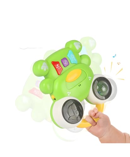 Image of Baby Musical Drum Toy | Frog Shape with Lights & Music | Rolling Ball Activity Toy for Babies & Toddlers | Early Learning Sound Toy | Plastic Drum - Pack of 1 (Color May Vary)