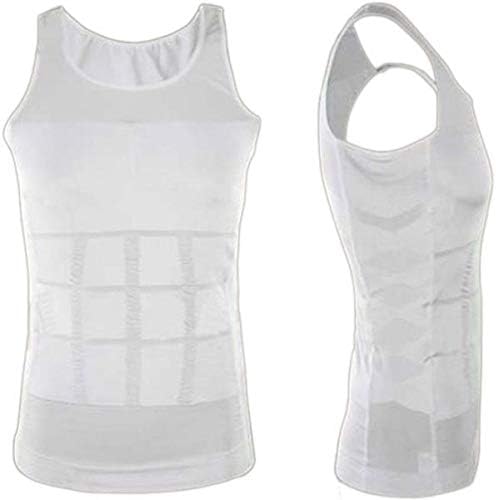 OtherMagic Slim Vest For Men, white XL