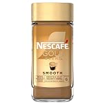 NESCAFÉ Gold Blend Smooth Premium Instant Coffee, Silky Smooth Light Roasted Arabica and Robusta Coffee, 190g (Pack of 1)