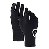 ortovox damen jacke department_name; Damen Ortovox 185 Rock\'n\'Wool Glove Liner Handschuhe Black Raven S
