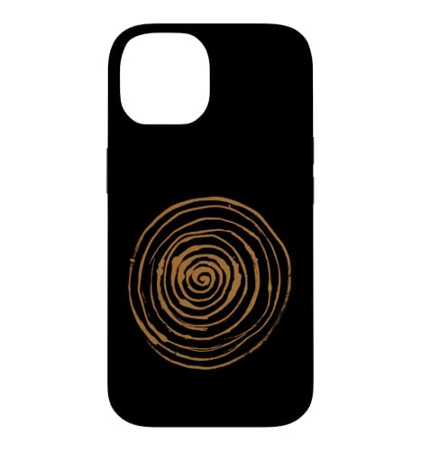 Grunge Spiral Abstract Nature Vintage y2k Earthy Bleach �X�}�z�P�[�X iPhone 14 �p