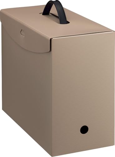 ライオン事務器 ボックスファイル スマフィ A4 横型 BF-42S ベージュ