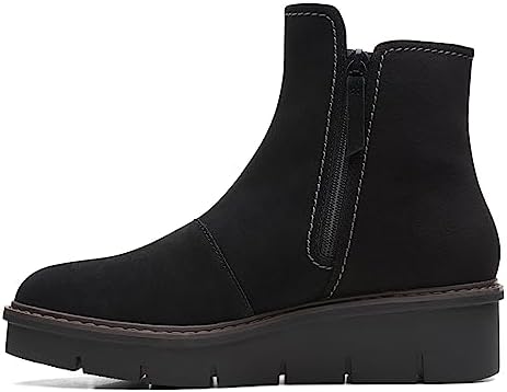 Clarks Airabell Move Black Suede 9 D - Wide | Image 4