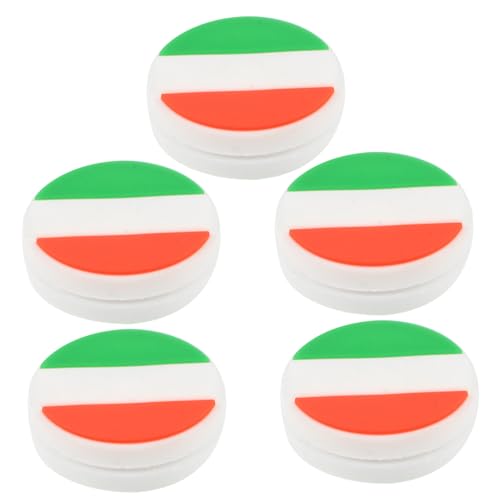 GANAZONO Silicone Tennis Racket Dampeners 5 Pack Long Vibration Dampener for Tennis