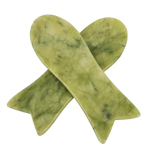 Beavorty Facial Care Tool Jade Stone Massage Scraper for Face Body Trigger Point Massager