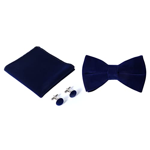 Moño para Hombre Preanudado de Terciopelo Ajustable miniatura 3