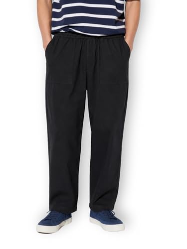 Image of Alan Jones Clothing Mens Washed Jersey Cotton Ankle Pants | Soft Stretch Jersey Cotton | Elastic Waist with Drawstring