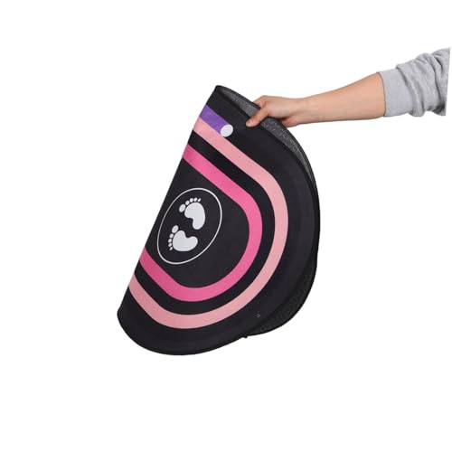 Fitness Jump Rope Mat Oval 31.5x19 Inch Almohadilla Absorbente de Impacto miniatura 4