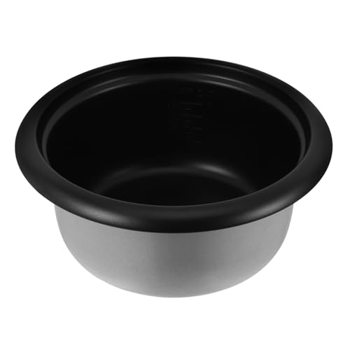MAGICLULU Marmite à Riz Antiadhésive 2l en Alliage Noir Cristal Récipient Intérieur pour Cuiseur à Riz Multi-usages Soupe Et Gâteau Utilisation Domestique Accessoire Polyvalent