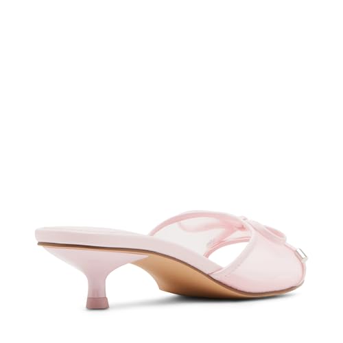 Madden Girl Women's Vall Kitten Heel Sandal, Light Pink Mesh, 8.5 by Madden Girl - Used condition - Image 2