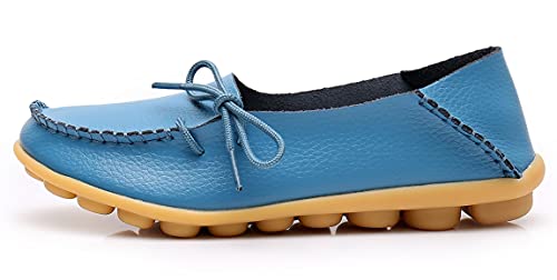 Image of VenusCelia Women's Breathable Comfort Walking Office Flat Loafer