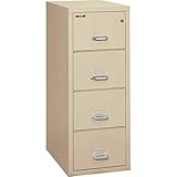 Fireking Fireproof 4 Drawer Vertical File Cabinet 4-2131/CPA, Legal, 21'W x 31-1/2'D x 53'H