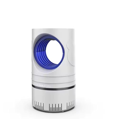 Lámpara Antimosquitos Eléctrica por Succión, Trampa de Insectos UV Silenciosa y Sin Químicos, Repelente LED USB para Interior y Dormitorios, Luz Nocturna Segura para Bebés y Mascotas