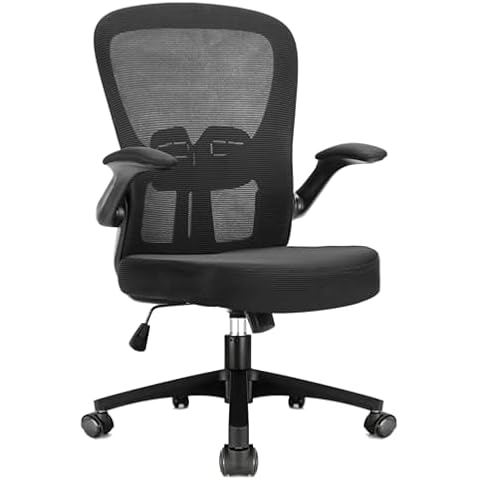 Durrafy Ergonomic Office Chair with Armrests Cover