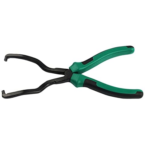 UxradG Hose Clamp Pliers, Car Fuel Line Removal Plier Pipe Plier for Petrol Clip Pipe Hose, Quick Release Removal Pliers for Fuel Pipes, Oil Pipes, Radiator(Green) Cover