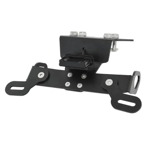 Support plaque d'immatriculation moto FZ6R et XJ6 en finition courte haute résistance