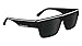 Calvin Klein Jeans Men's Sunglasses CKJ24603S - Black with Solid Grey Lens
