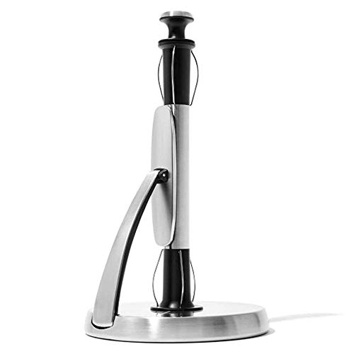 OXO Good Grips SimplyTear Stainless Steel Kitchen Roll Holder Wohn