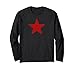 Chinesischer roter Stern Kommunist Langarmshirt