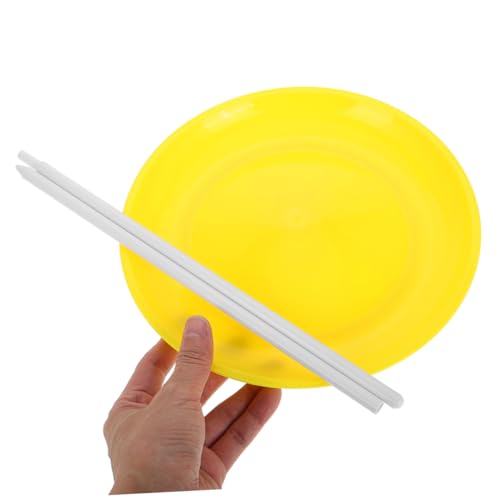 Assiettes de jonglage robustes avec bâtons pour éviter la casse