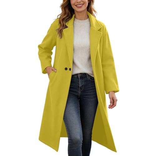 Abrigo de invierno para mujer, largo y elegante, abrigo de lana, chaqueta de invierno, abrigo de lana cálida, chaqueta de entretiempo, chaqueta de entretiempo, chaqueta de entretiempo, chaqueta de