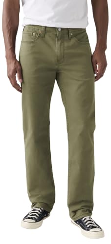 Levi's Herren 514 Straight Hose, Olive Night, 32W / 30L – Ansicht 3
