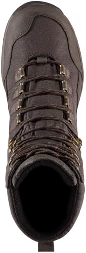 Image of Danner Vital 8 inch Waterproof Hunting Boots for Men - Abrasion-Resistant Leather & Textile Upper, Shock-Absorbing Footbed & Non Slip Traction Outsole
