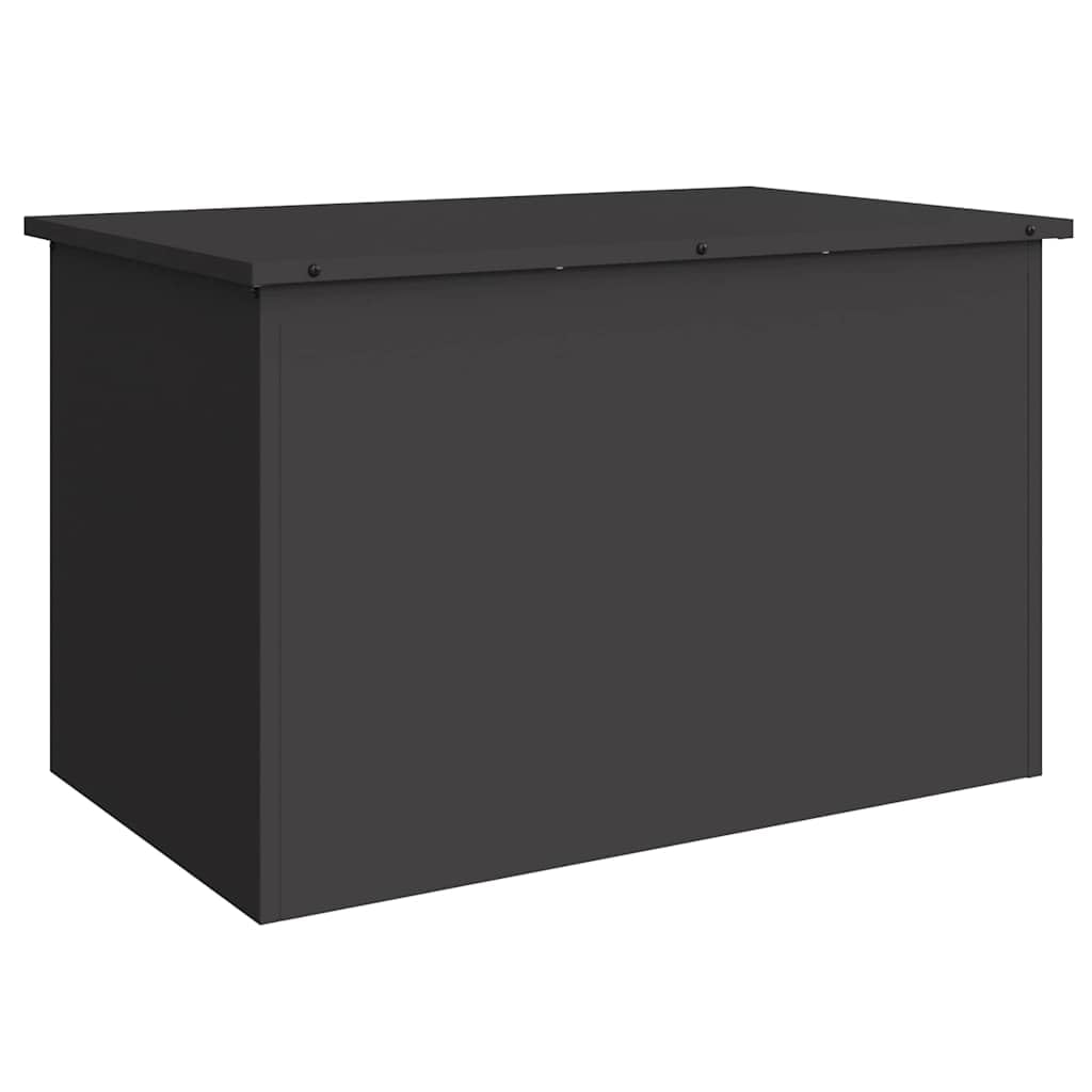 Skrzynia ogrodowa ze stali ocynkowanej 80 x 50,5 x 50 cm na zewnątrz