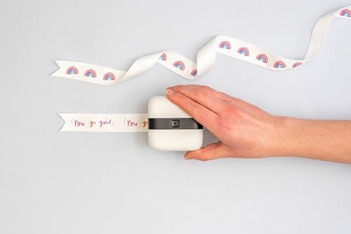 We R Memory Keepers Printmaker Ribbon 25MMX10YD, 25mm X 10yd, White - Image 4