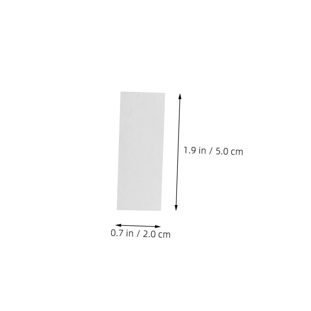 ERINGOGO Zinc Copper Sheets 5x2cm Strip Sheets for Battery Experiments Electroplating Science Education
