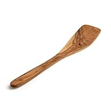 Berard Olive Wood Curved Spatula, 12 Inch
