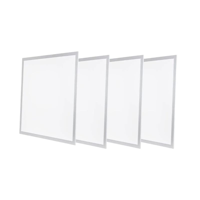 MOSSODOR 60x60 LED Backlit Ceiling Panel Light – 4pcs Adjustable Colour Temperature – German Engineered LED Light Panel – Power Factor Square LED Ceiling Light
