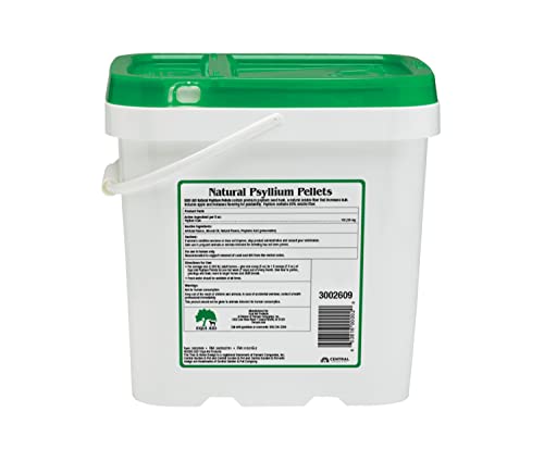 Farnam Equi Aid Natural Horse Psyllium Pellets Supplement, Supports Removal of Sand & Dirt From the Ventral Colon, 10 Pounds, 32 Scoops - Image 3