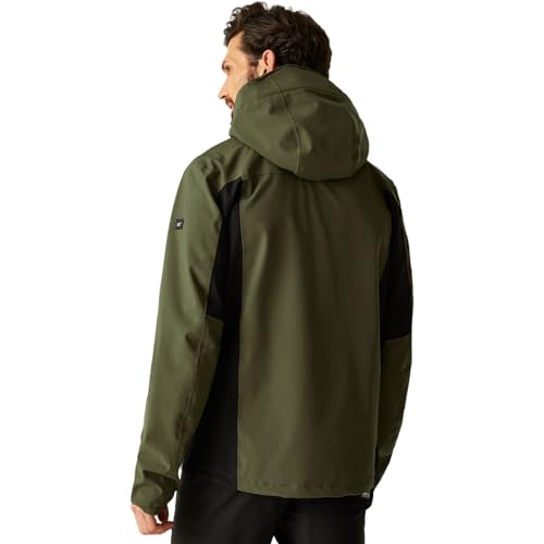 Regatta Mens Birchdale II Waterproof Soft Shell Jacket Breathable Walking Hiking Coat - Image 3
