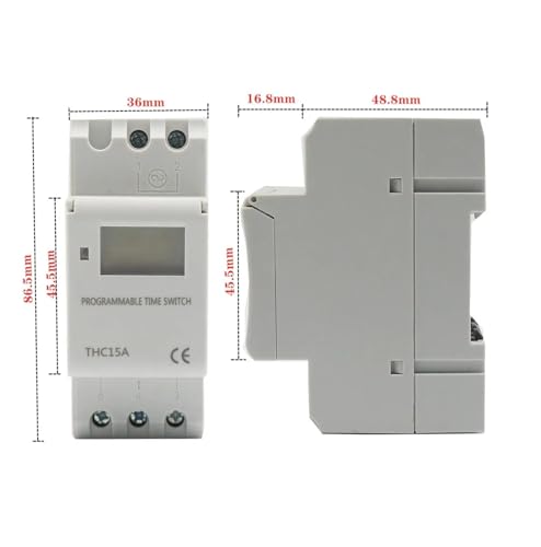 Miniteur programmable THC15A pour automatiser la basse tension 12V sans coupure - 8