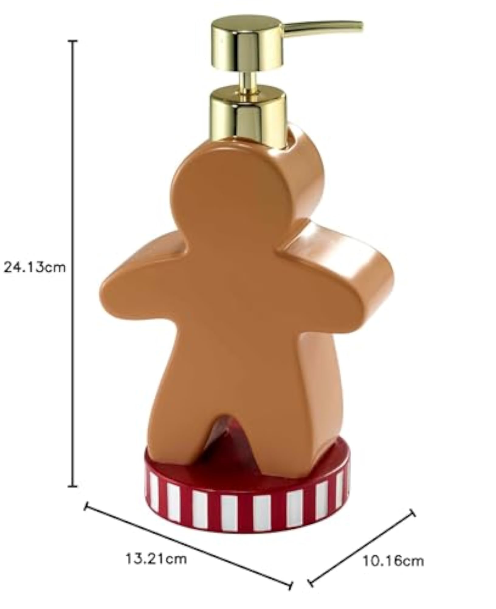 Christmas Lotion Pump, Refillable Soap Dispenser