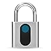 USB Fingerprint Padlock, Smart Digital Padlock Waterproof Fingerprint Gym Locker, for School, Travel Suitcase, Backpack, Laptop